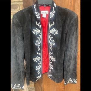 Vintage Leather Jenni Max NYC jacket size 14